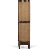 Canggu Cane Cabinet, Porto Dark