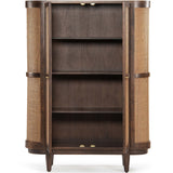 Canggu Cane Cabinet, Porto Dark