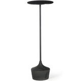 Cannon Drink Table, Pointed, Burnt Oil