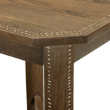 Cantu End Table, Washed Taupe by Amber Lewis x Four Hands-Furniture - Accent Tables-High Fashion Home