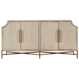 Capital 4 Door Sideboard, Off-White-Furniture - Storage-High Fashion Home