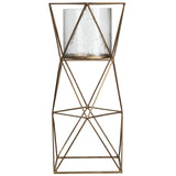 Capra Candleholder, Gold-Accessories-High Fashion Home