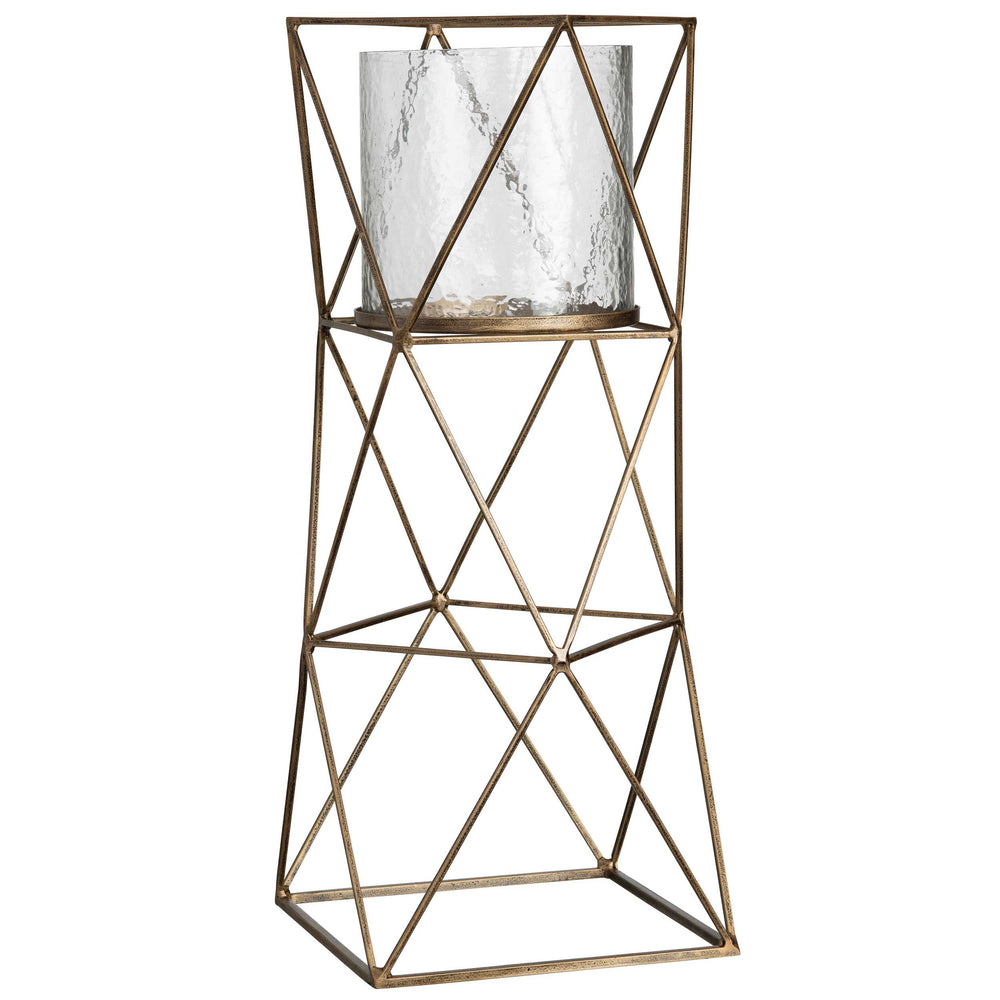 Capra Candleholder, Gold-Accessories-High Fashion Home