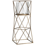 Capra Candleholder, Gold-Accessories-High Fashion Home