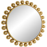 Capri Mirror, Gold