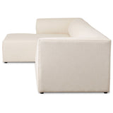 Caprio 3 Piece Sectional w/ Left Chaise, Antwerp Natural by Four Hands