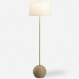 Captiva Floor Lamp, Brass