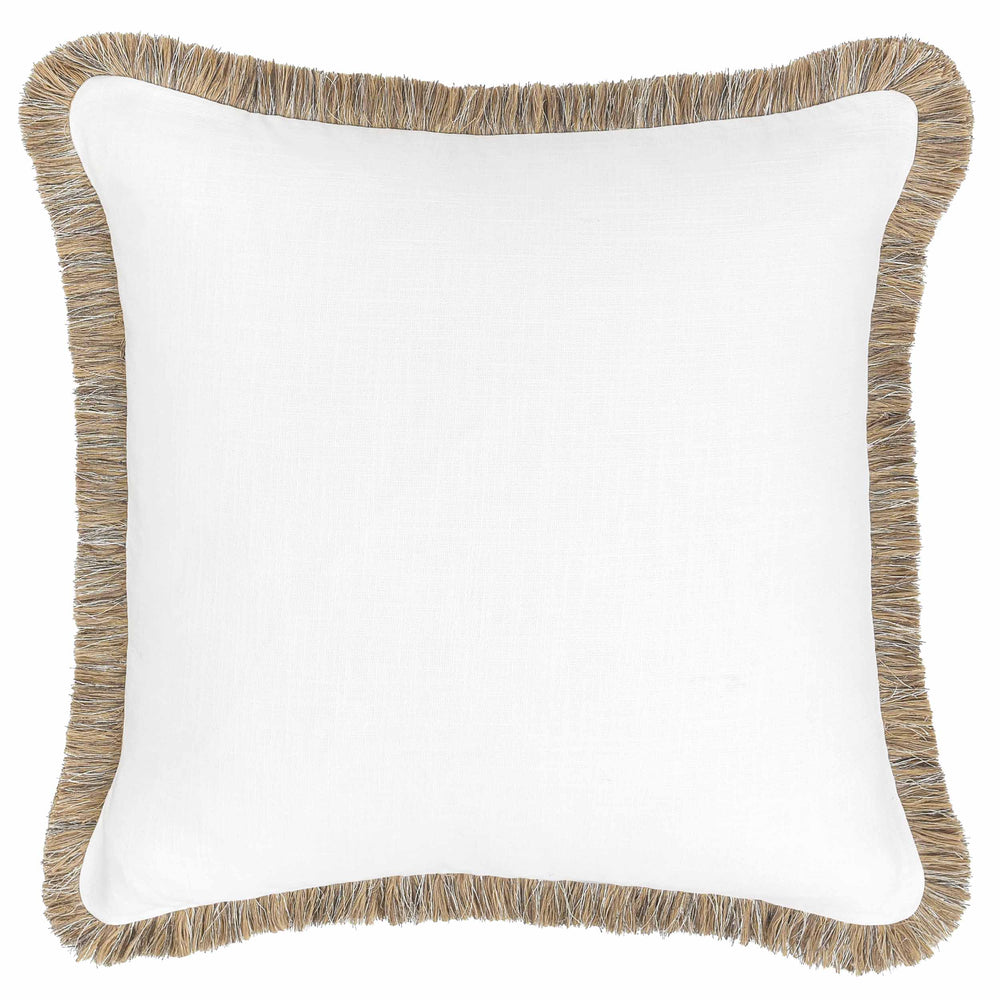 Cara Pillow, Ivory/Natural