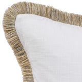 Cara Pillow, Ivory/Natural