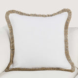 Cara Pillow, Ivory/Natural