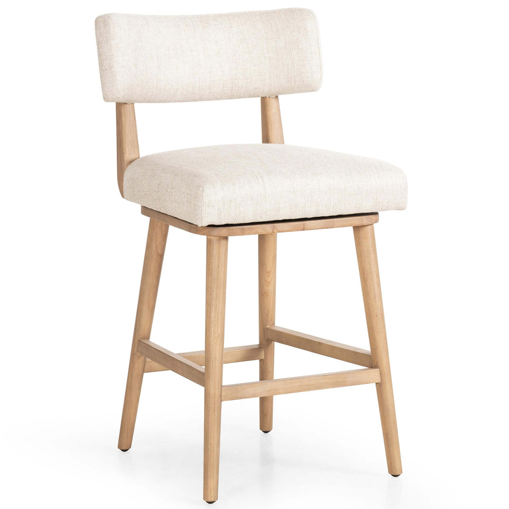 Cardell Swivel Counter Stool, Essence Natural