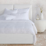 Cardiff Duvet Set, White