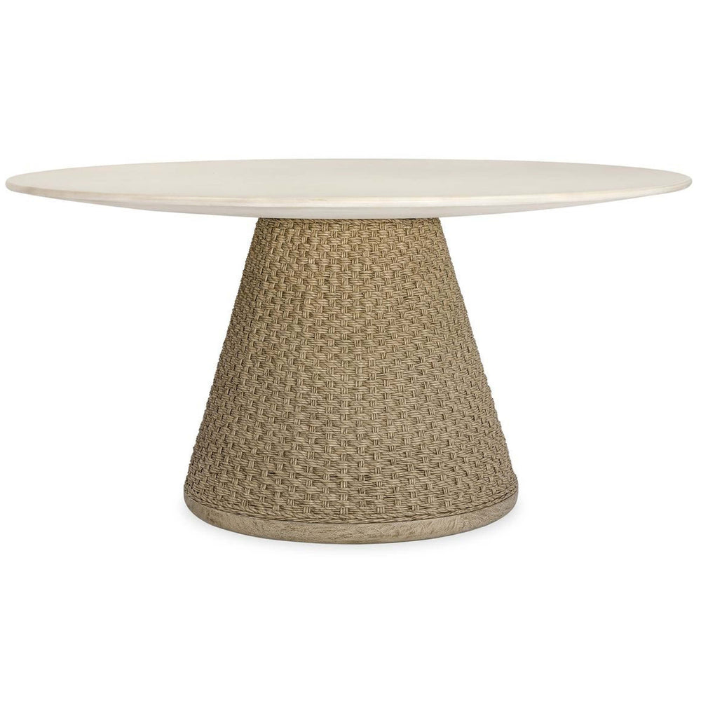 Cardoso Outdoor Dining Table, Cream