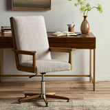 Carla Executive Chair, Light Camel-Furniture - Office-High Fashion Home