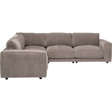 Carlton 5 Piece Sectional, Capri Truffle-Furniture - Sofas-High Fashion Home