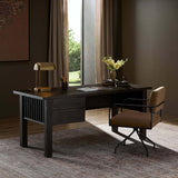 Carlton Desk, Dark Umber by Four Hands-Furniture - Office-High Fashion Home