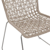 Carmel Outdoor Side Chair, Hazelnut, Set of 2