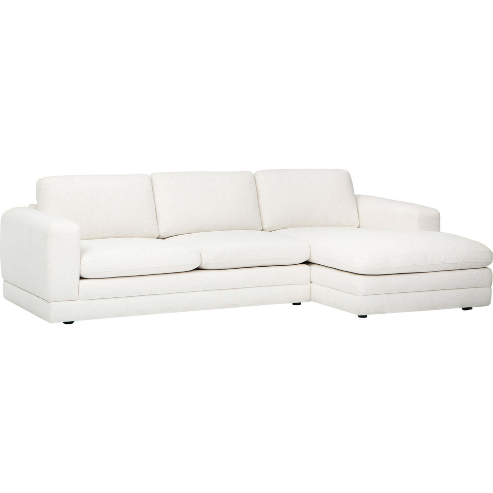 Carmel 2 Piece Sectional, Nomad Snow