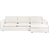 Carmel 2 Piece Sectional, Nomad Snow