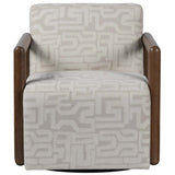 Carmel Swivel Chair, Mosaic Stone