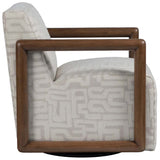 Carmel Swivel Chair, Mosaic Stone