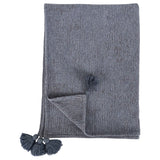 Carmela Throw, Saltwater Blue