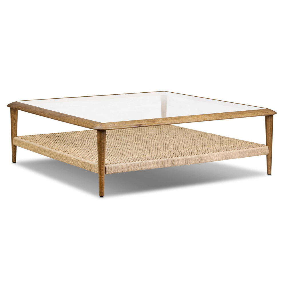 Carmelo Coffee Table, Medium Brown by Four Hands-Furniture - Accent Tables-High Fashion Home