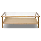 Carmelo Coffee Table, Medium Brown by Four Hands-Furniture - Accent Tables-High Fashion Home