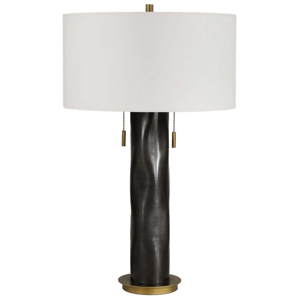 Carmine Table Lamp, Dark Bronze