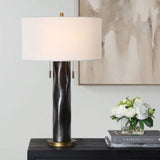 Carmine Table Lamp, Dark Bronze