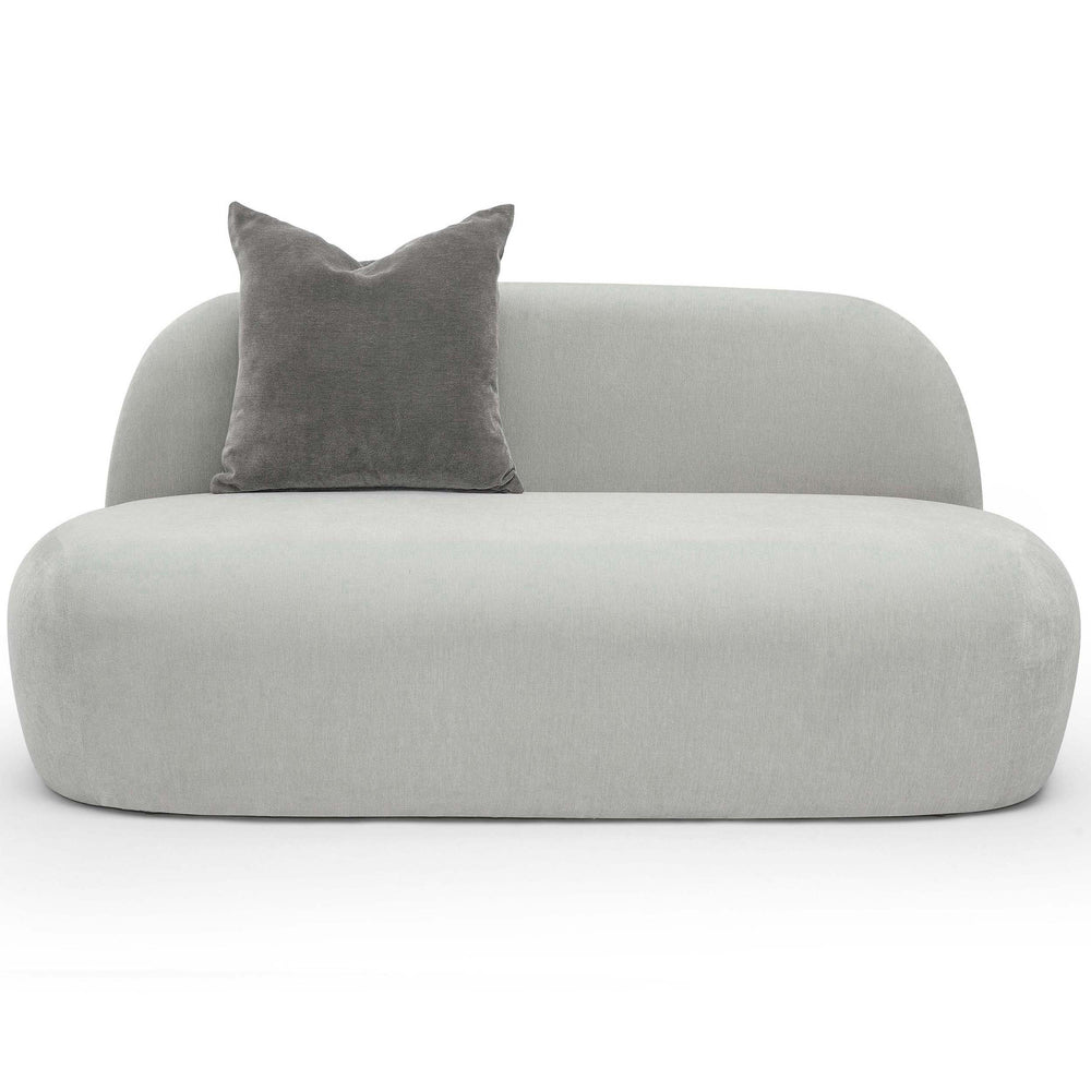 Carraway Loveseat, Grey-Furniture - Sofas-High Fashion Home