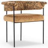 Carrie Dining Chair, Dharma Ochre, Set of 2-Furniture - Dining-High Fashion Home