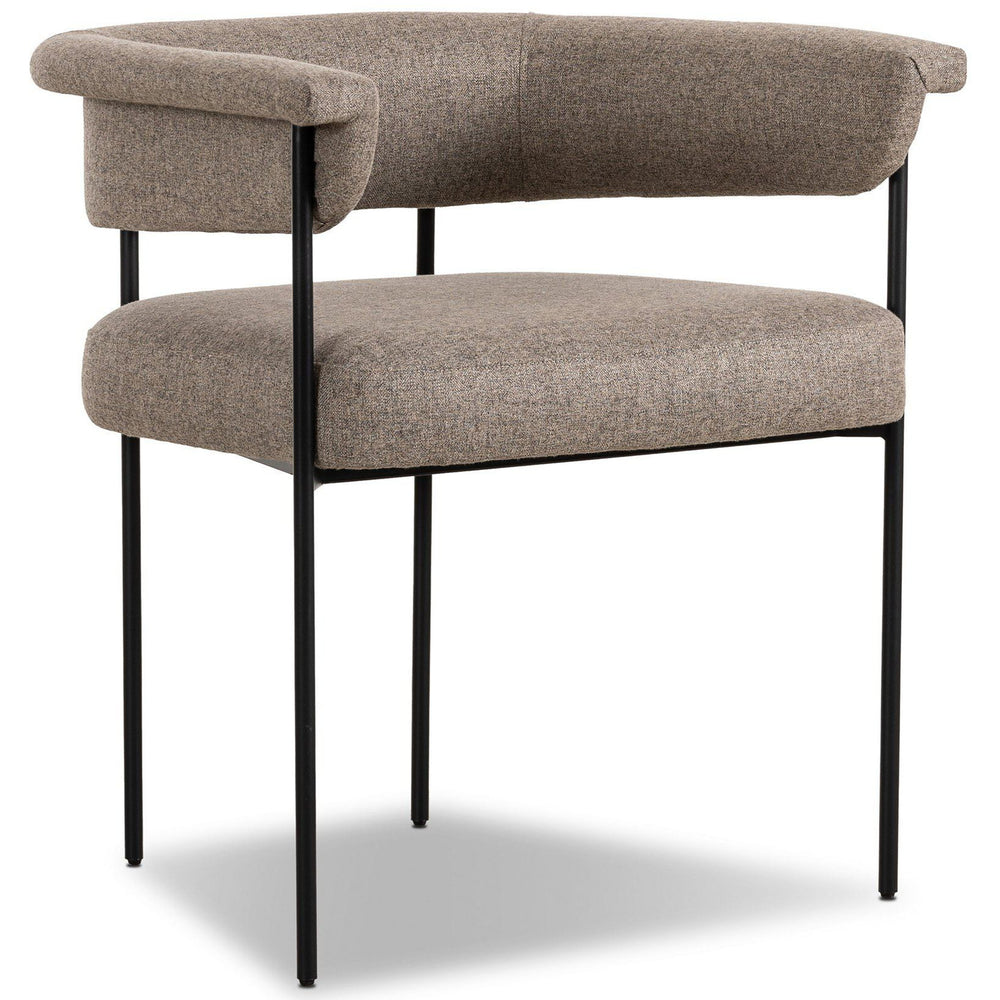 Carrie Dining Chair, Orly Natural, Set of 2 by Four hands-Furniture - Dining-High Fashion Home