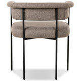 Carrie Dining Chair, Orly Natural, Set of 2 by Four hands-Furniture - Dining-High Fashion Home