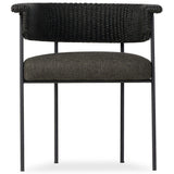 Carrie Outdoor Dining Chair, Ellor Black