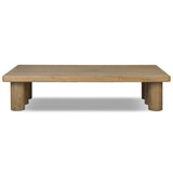 Carrigan Coffee Table, Aged Natural by Amber Lewis x Four Hands-Furniture - Accent Tables-High Fashion Home