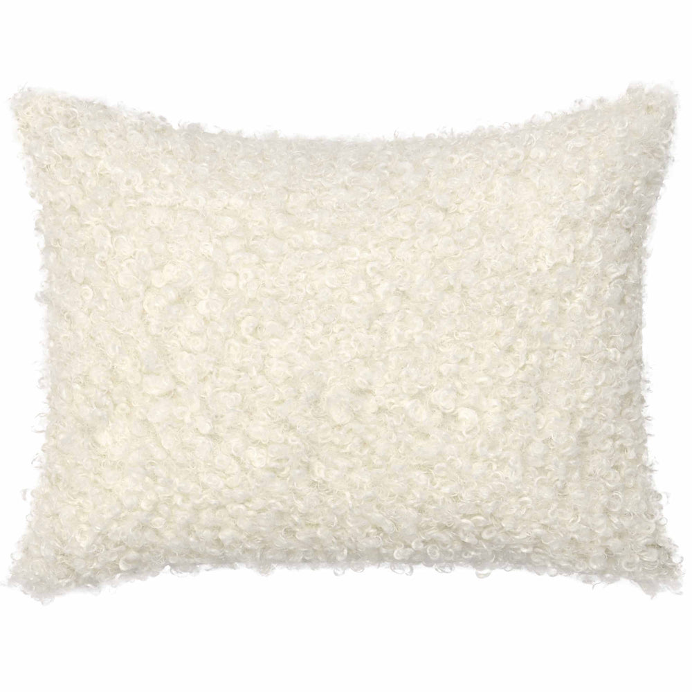 Carter Lumbar Pillow, Ivory