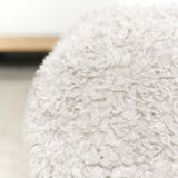 Carters Pouf, Ivory-Furniture - Chairs-High Fashion Home