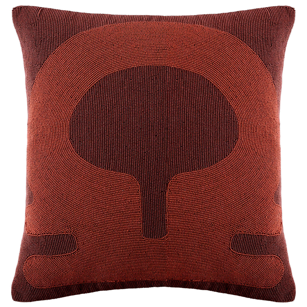 Carthago Beaded Key Pillow, Rust