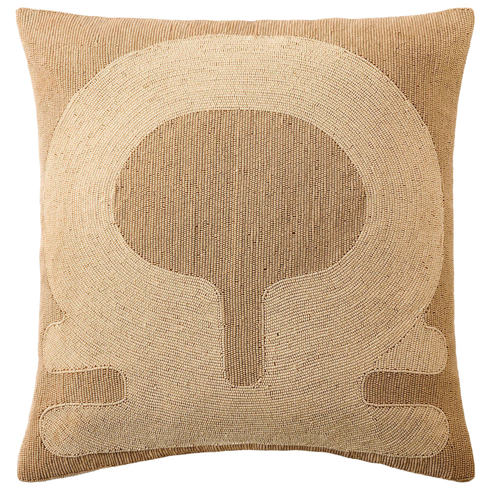 Carthago Beaded Key Pillow, Sand