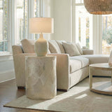 Cassandra Accent Table, Gold Leaf