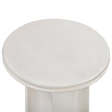 Cassandra Outdoor Side Table, Ivory
