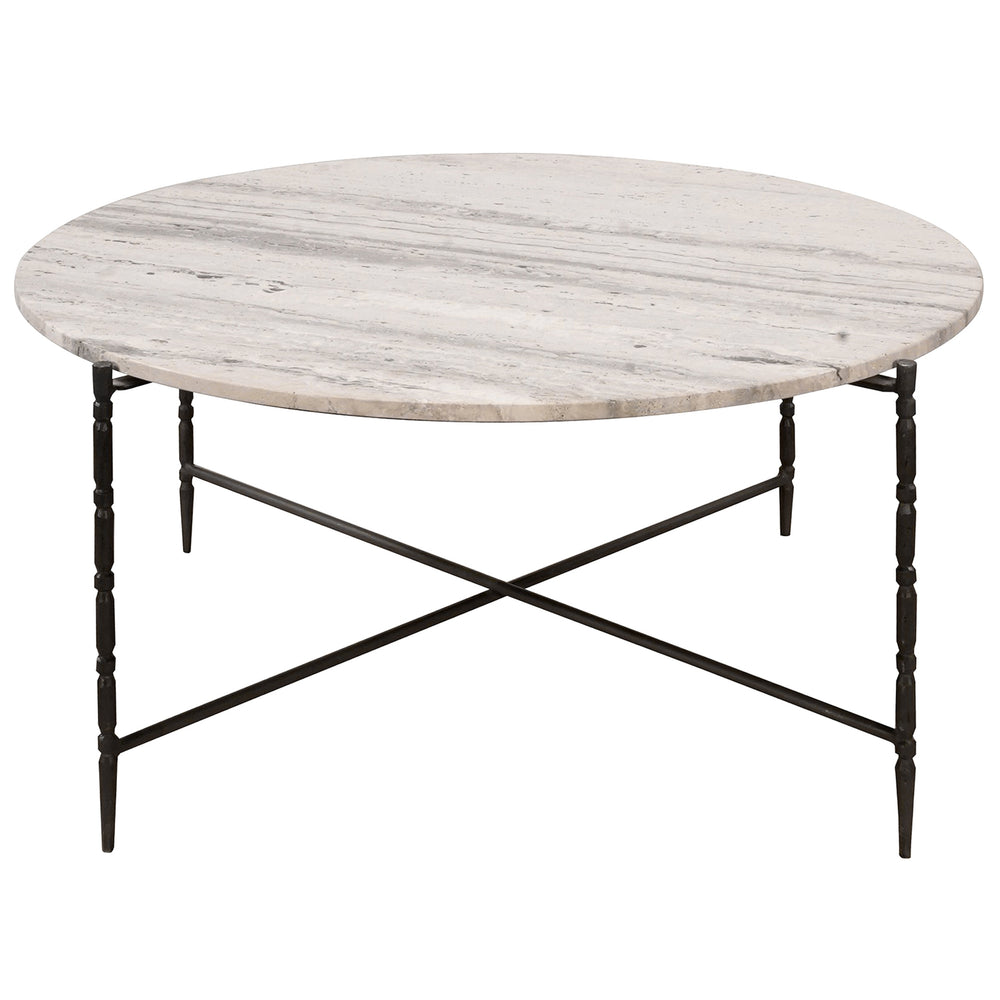 Cassian Cocktail Table, Grey-Furniture - Accent Tables-High Fashion Home