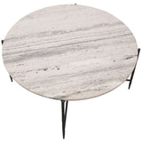 Cassian Cocktail Table, Grey-Furniture - Accent Tables-High Fashion Home