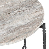 Cassian End Table, Grey-Furniture - Accent Tables-High Fashion Home