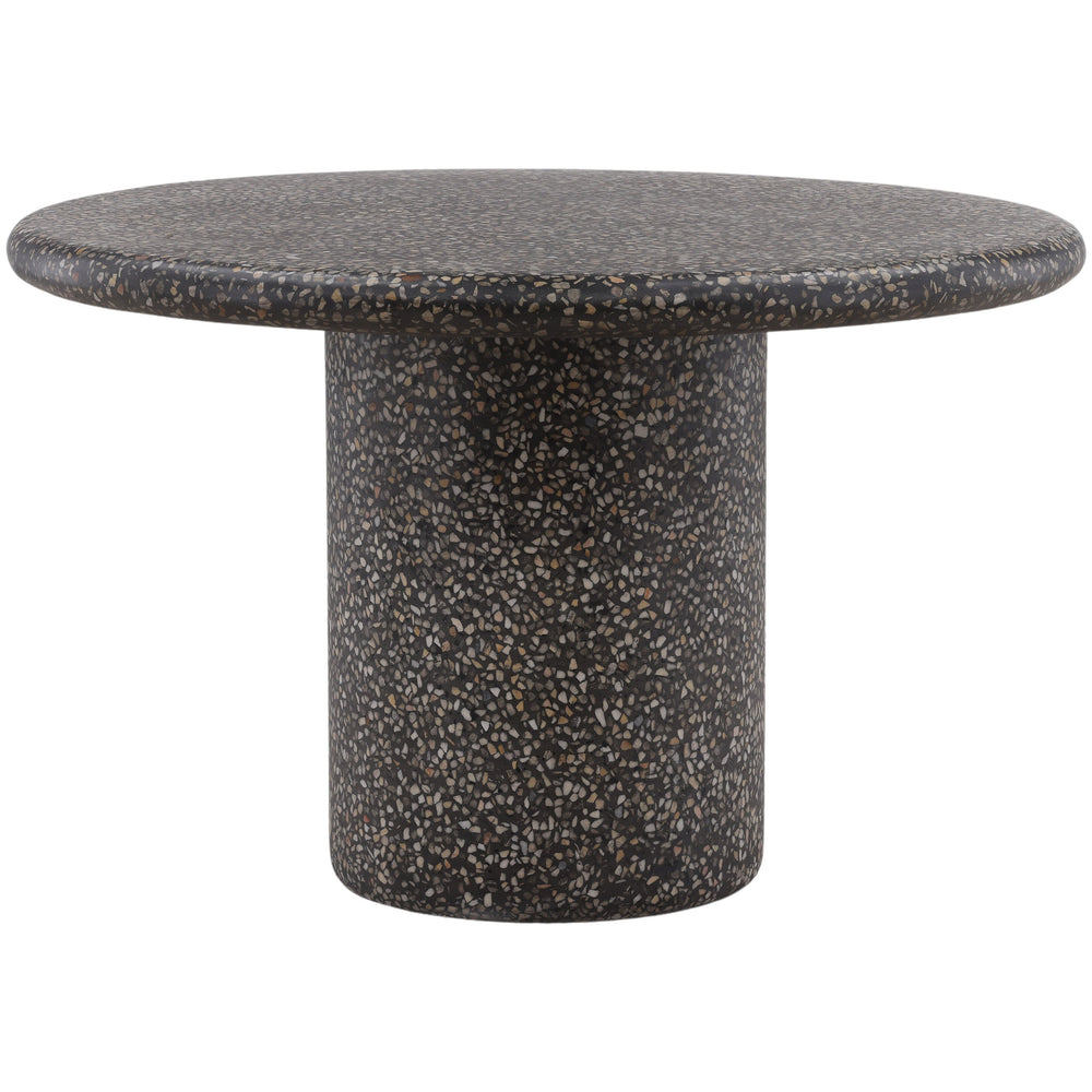 Cassius Outdoor Dining Table, Black