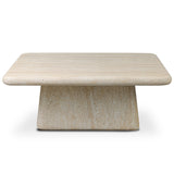 Cava Outdoor Coffee Table, Textured Sand by Four Hands-Furniture - Outdoor-High Fashion Home