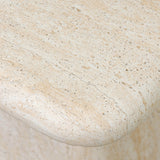 Cava Outdoor End Table, Sand  by Four Hands