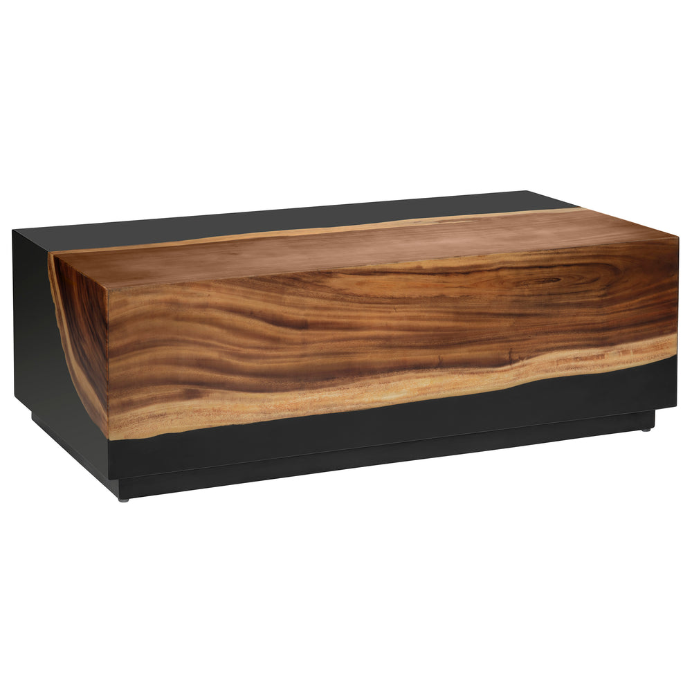 Cavallo Cocktail Table, Black-Furniture - Accent Tables-High Fashion Home