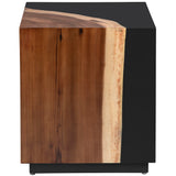 Cavallo End Table, Black-Furniture - Accent Tables-High Fashion Home